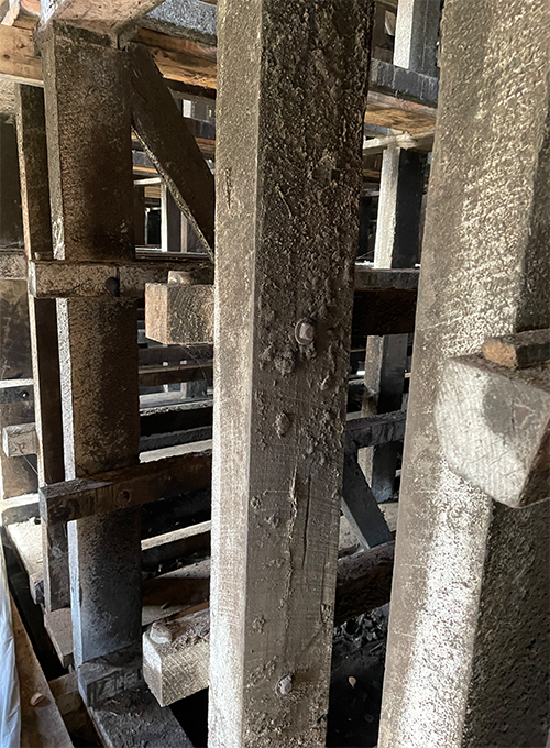 Before Dry Ice Cleaning