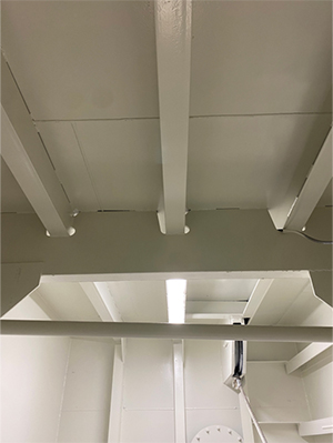 After spongeblasting