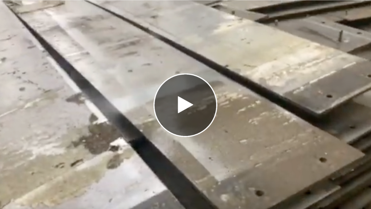 Metal Dry Ice Blasting Video