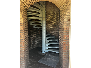 Bolivar Point Lighthouse stairwell
